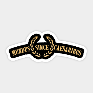 mundus-sine-caesaribus Sticker